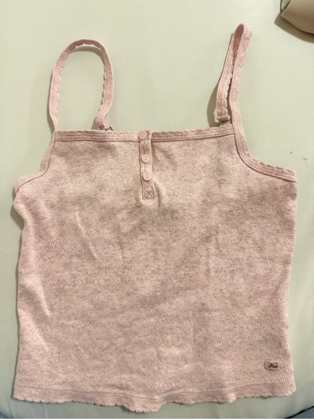 victoria secret Pink Womens Knit Cami Tank Top - , Lightweight Strappy Layer